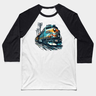 Locomotive Baseball T-Shirt